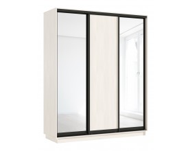 Шкаф-купе Тринити New 1800 Сандал светлый два зеркала