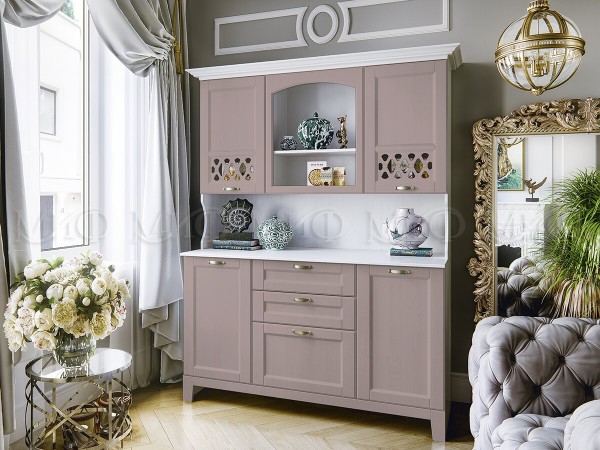 Буфет Милано Шарли Pink, Белый