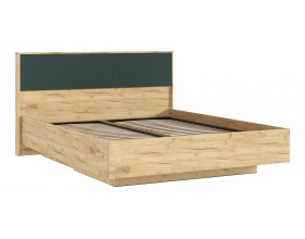 Флэш Кровать парящая 1,6м Браш Мени Грин/Дуб Крафт, Дуб Крафт