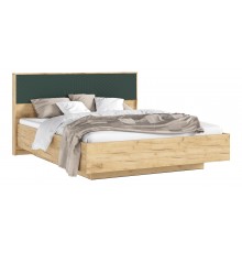 Флэш Кровать парящая 1,6м Браш Мени Грин/Дуб Крафт, Дуб Крафт