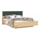 Флэш Кровать парящая 1,6м Браш Мени Грин/Дуб Крафт, Дуб Крафт