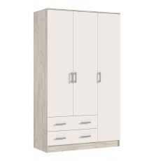 Шкаф 3-створчатый Кашемир, Дуб Крафт серый