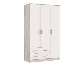 Шкаф 3-створчатый Кашемир, Дуб Крафт серый