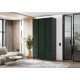 Келвин Шкаф 3-створчатый 1200 Изумрудный, Графит вставка чёрная