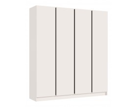 Келвин Шкаф 4-створчатый 2000 Кашемир, Кашемир вставка чёрная