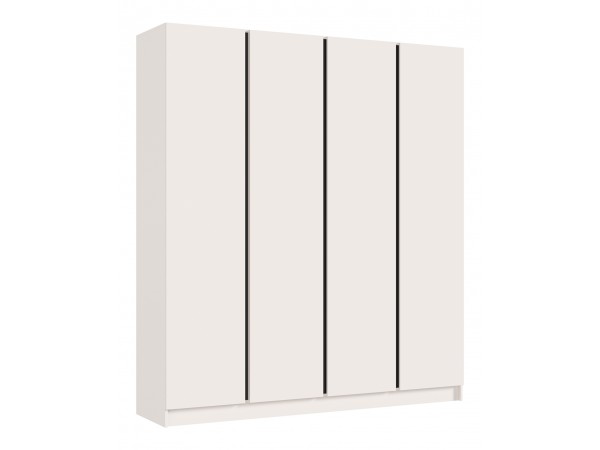 Келвин Шкаф 4-створчатый 2000 Кашемир, Кашемир вставка чёрная