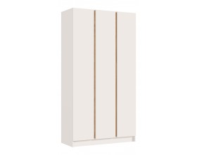 Келвин Шкаф 3-створчатый 1200 Кашемир, Кашемир вставка крафт