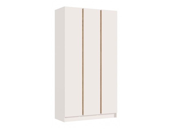 Келвин Шкаф 3-створчатый 1200 Кашемир, Кашемир вставка крафт