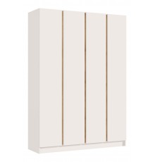 Келвин Шкаф 4-створчатый 1600 Кашемир, Кашемир вставка крафт