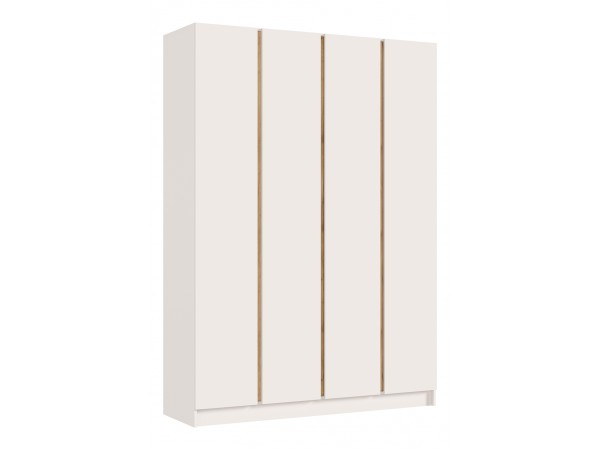 Келвин Шкаф 4-створчатый 1600 Кашемир, Кашемир вставка крафт