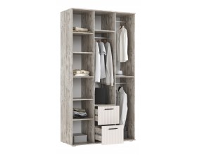 Сильвия Шкаф 3-створчатый 1200 Кашемир, Дуб Юкон