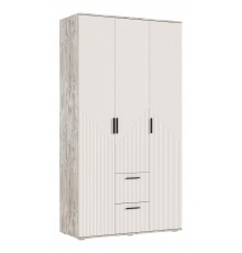 Сильвия Шкаф 3-створчатый 1200 Кашемир, Дуб Юкон