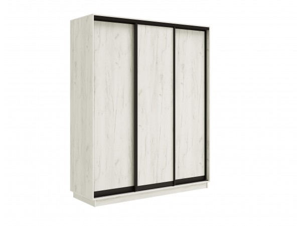Шкаф-купе Тринити New 1800 Дуб Крафт Белый