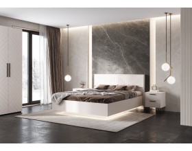 Флэш Кровать парящая 1,6м Кашемир, Кашемир