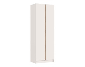 Келвин Шкаф 2-створчатый 800 Кашемир, Кашемир вставка крафт