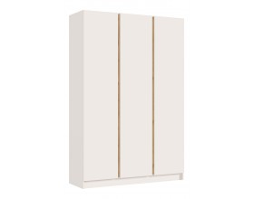 Келвин Шкаф 3-створчатый 1500 Кашемир, Кашемир вставка крафт