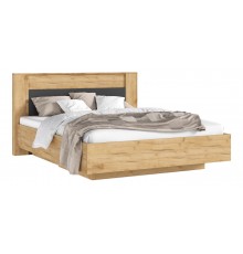 Остин Кровать парящая 1,6м Дуб крафт, Графит