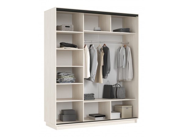 Шкаф-купе Тринити New 1800 Сандал светлый