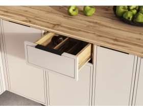 Кухня Николь 1,8х2,0/900м Кашемир, Дуб Крафт, Дуб вотан