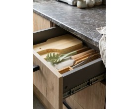ЛДСП Кухня Рио NEW 2,0м 490 Железный камень/Дуб Крафт серый, Графит, Кастилло темный