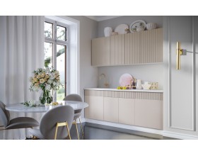 Кухня Оливия 2,0м Кашемир, Белый, Антарес