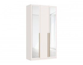 Ларго Шкаф 3-створчатый 1200 2 зеркала Кашемир, Кашемир (золото)