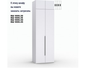 Шкаф Лора (Модерн) для одежды Ш 1000.3 белый