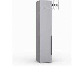 Шкаф Лора (Модерн) ВШ 500.35 серый шифер