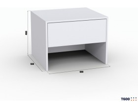 Тумба Лора (Модерн) Т600 белый