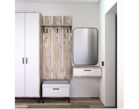 Тумба КнТ (ТнК) 90-1 белая-дуб юкон