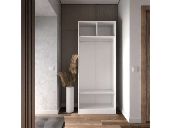 Шкаф Лора (Модерн) для одежды Ш 900.3 белый