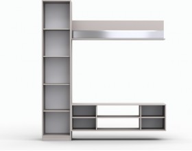 Набор мебели для гостиной (стенка) Рози "Дезире-1.95" кашемир