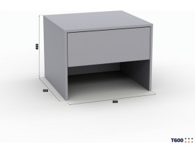 Тумба Лора (Модерн) Т600 серый
