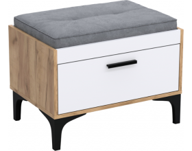 Тумба АВ (ТК) 70.1 белый-дуб крафт