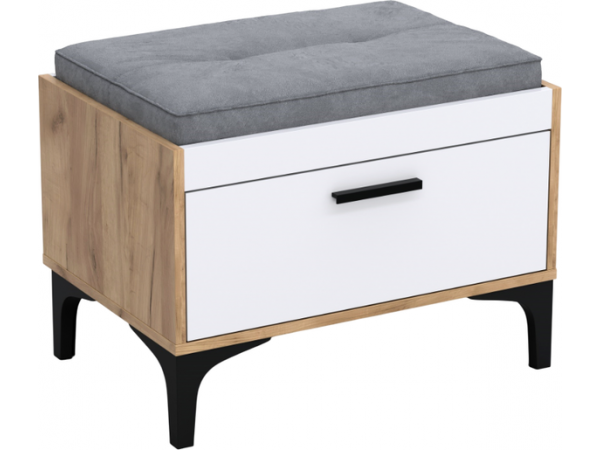 Тумба АВ (ТК) 70.1 белый-дуб крафт