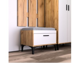 Тумба АВ (ТК) 70.1 белый-дуб крафт