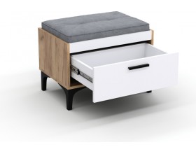 Тумба АВ (ТК) 70.1 белый-дуб крафт