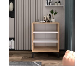 Тумба АВ (ТК) 90.2 белый-дуб крафт