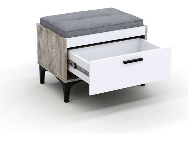 Тумба АВ (ТК) 70.1 белый-дуб юкон