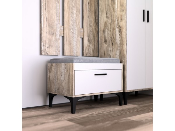 Тумба АВ (ТК) 70.1 белый-дуб юкон