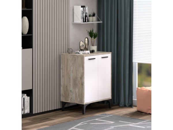 Тумба АВ (ТК) 90.2 белый-дуб юкон