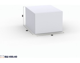 Шкаф Лора (Модерн) ВШ 450.40 белый