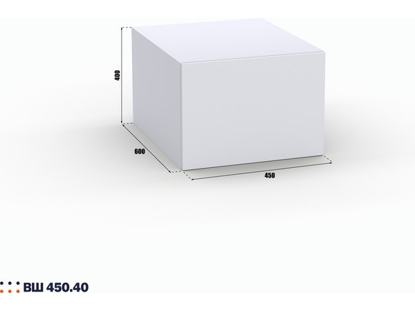 Шкаф Лора (Модерн) ВШ 450.40 белый