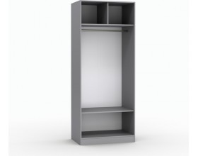 Шкаф Лора (Модерн) для одежды Ш 900.3 серый шифер
