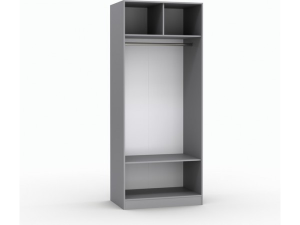 Шкаф Лора (Модерн) для одежды Ш 900.3 серый шифер