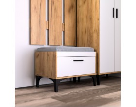 Тумба АВ (ТК) 90.1 белый-дуб крафт