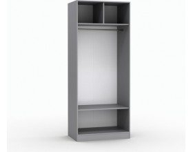 Шкаф Лора (Модерн) для одежды Ш 1000.3 серый шифер