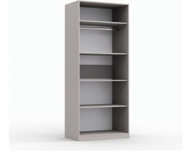Шкаф комбинированный Рози "Дезире-2Д" кашемир