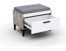 Тумба АВ (ТК) 90.1 белый-дуб юкон