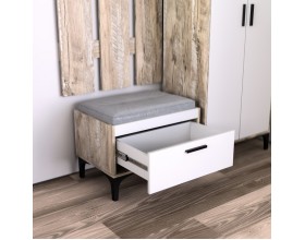 Тумба АВ (ТК) 90.1 белый-дуб юкон